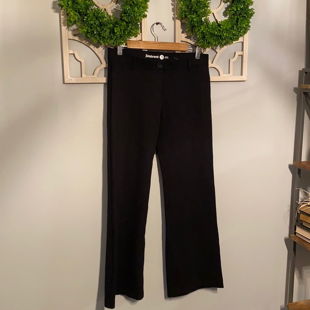 Black Betabrand Yoga Dress Pants